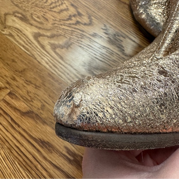 Rag & Bone Newbury Metallic Leather Ankle Boot—8 - Picture 4 of 16